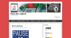 Desktop Screenshot of haus-der-jugend.info