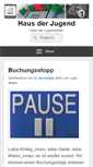 Mobile Screenshot of haus-der-jugend.info